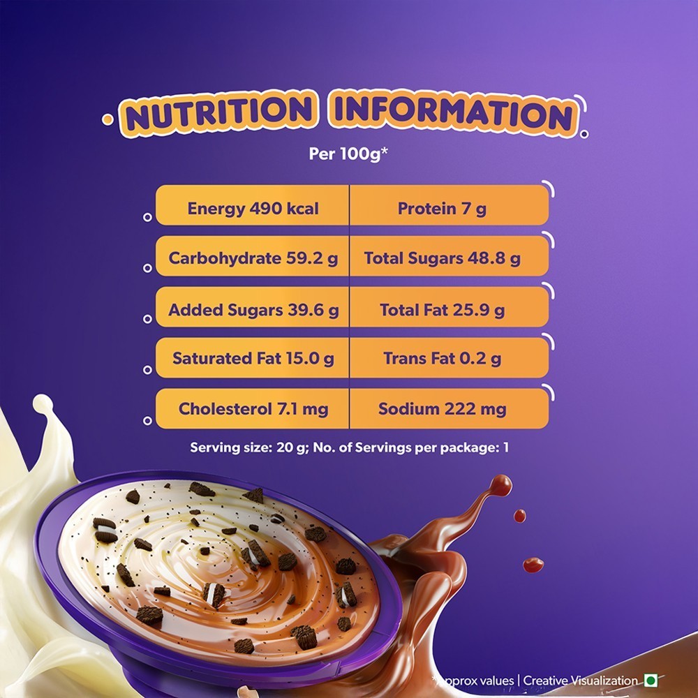 Cadbury Dairy Milk Lickables Shaped Chocolates with Oreo Chunks