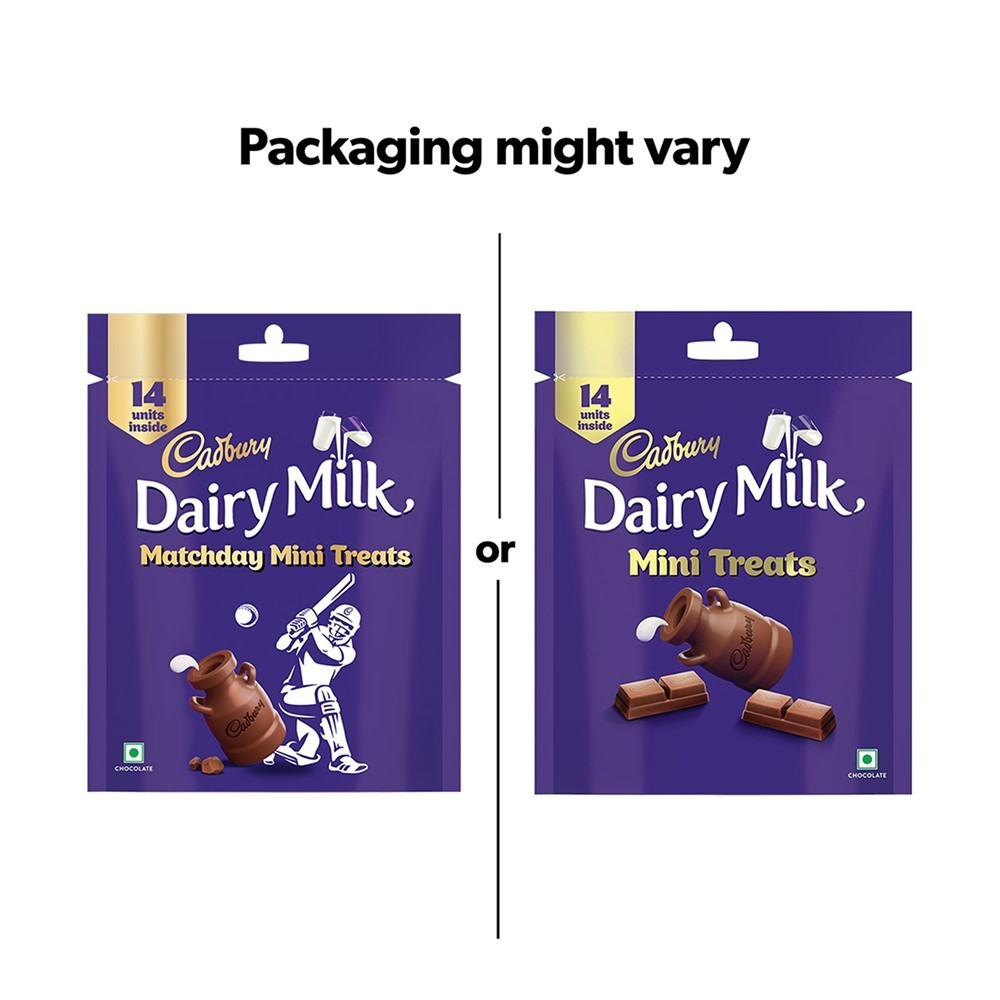 Cadbury Dairy Milk Mini Treats Chocolate Pack