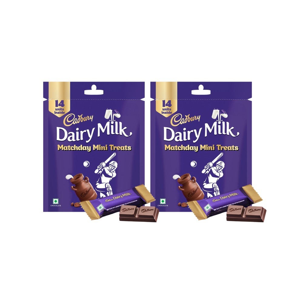 Cadbury Dairy Milk Mini Treats Milk Chocolate Pack