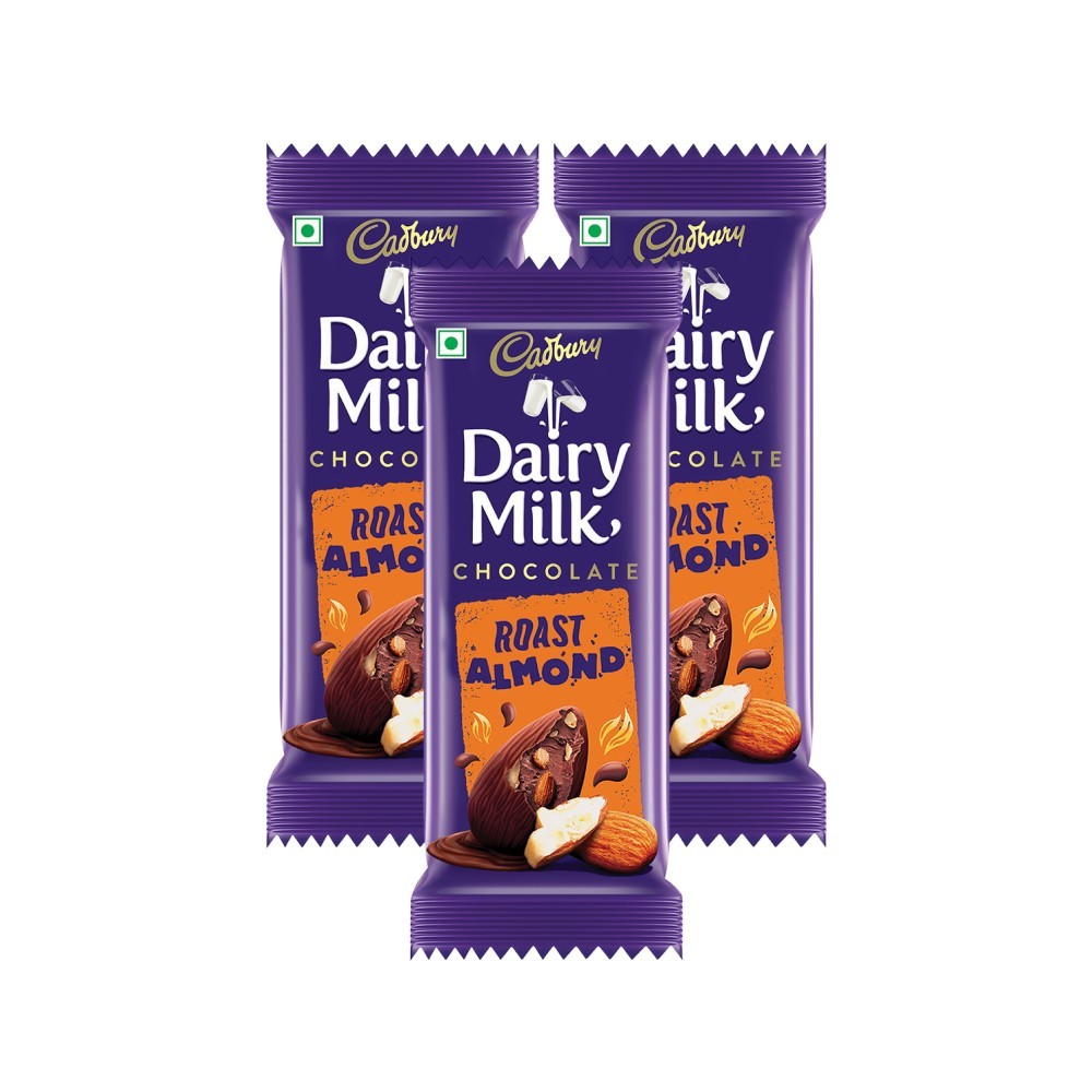 Cadbury Dairy Milk Roast Almond Milk Chocolate Bar