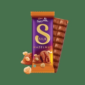 Cadbury Dairy Milk Silk Hazelnut Small Milk Chocolate Bar