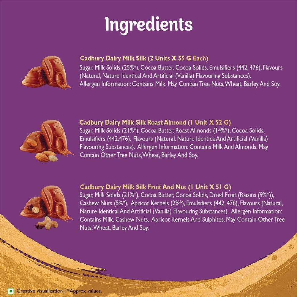 Cadbury Dairy Milk Silk Selections Assorted Chocolate Gift Pack