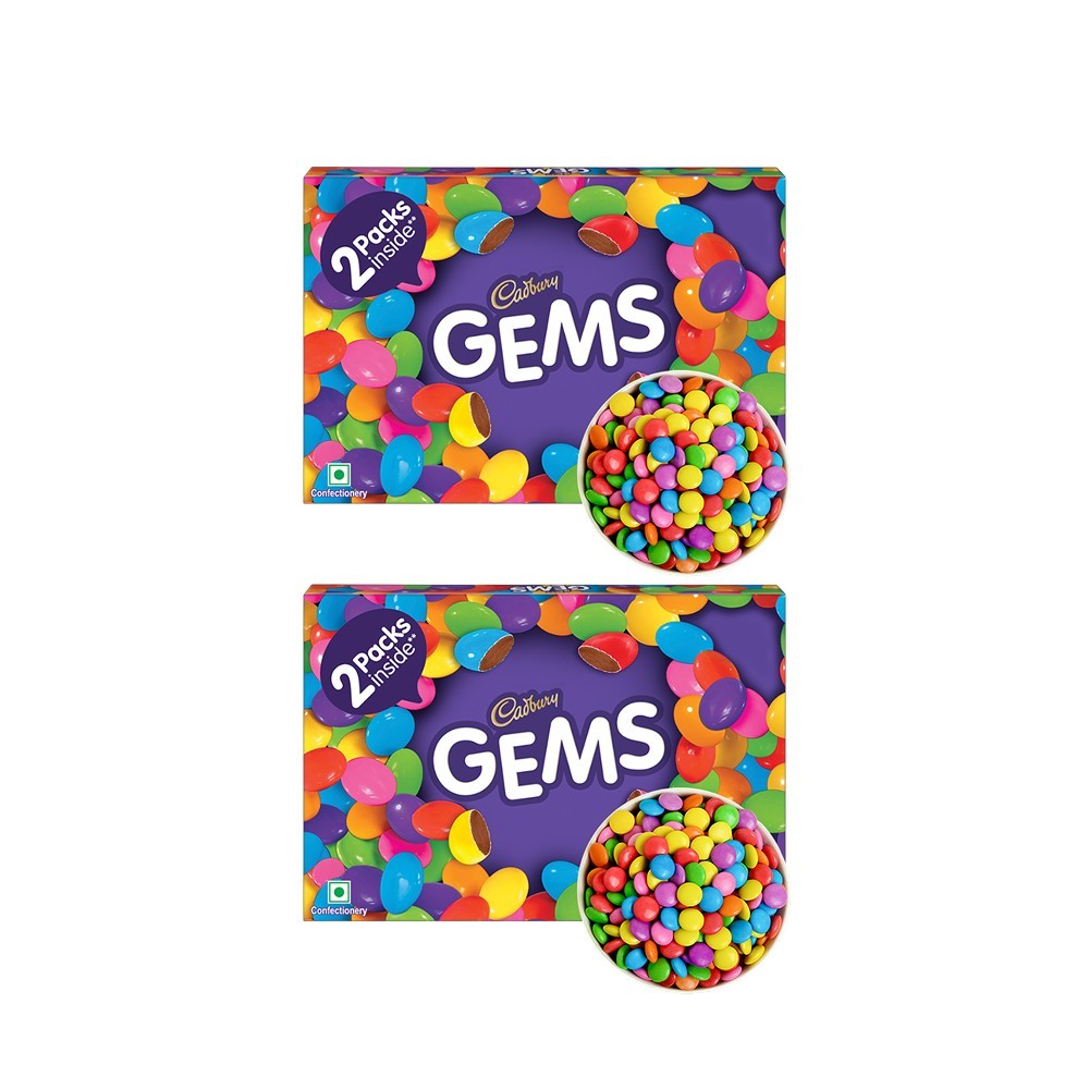 Cadbury Gems Duo Shaped Chocolates Pack