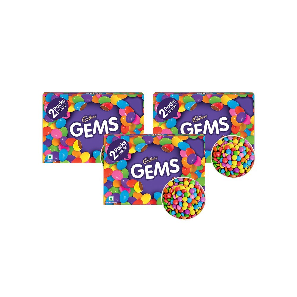 Cadbury Gems Duo Shaped Chocolates Pack