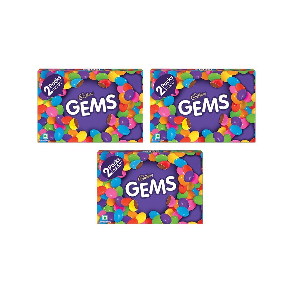 Cadbury Gems Duo Shaped Chocolates Pack
