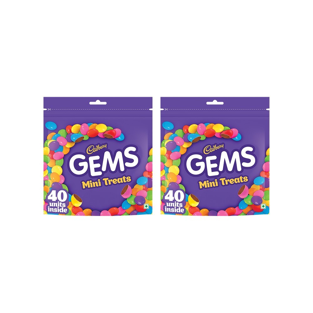 Cadbury Gems Mini Treats Shaped Chocolate Pack