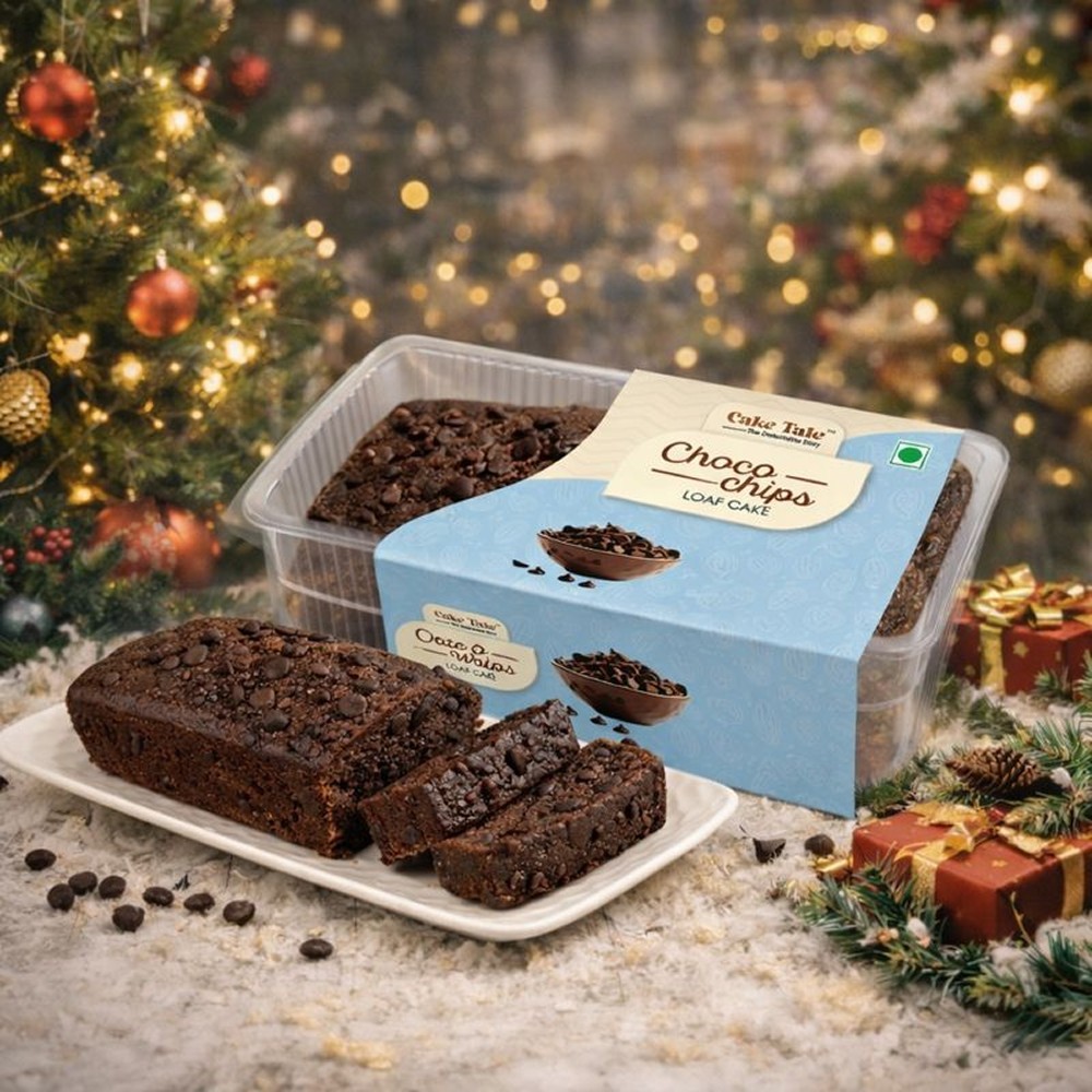 Caketale Choco Chips Loaf Dry Cake