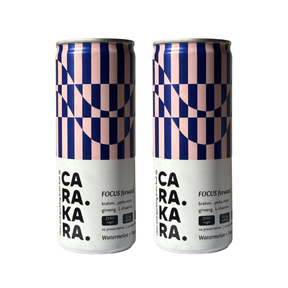 Carakara Focus Yerba Mate L-Theanine Sparkling Drink