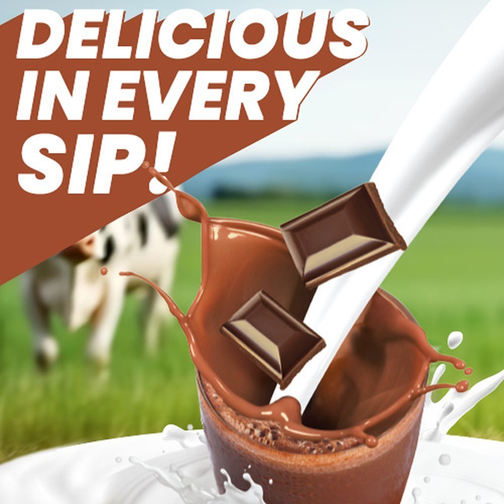Cavin's Chocolate Milkshake Thick & Creamy (1 Ltr)
