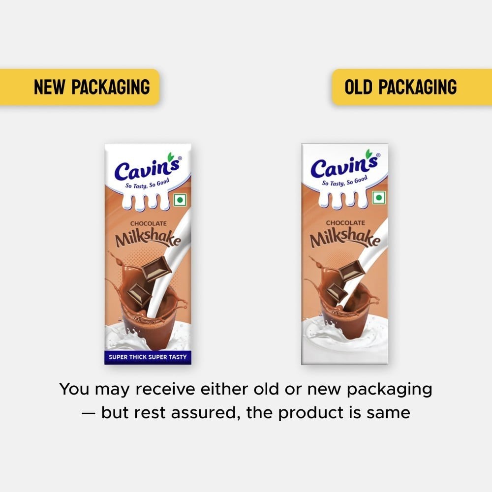 Cavin's Chocolate Thick & Creamy Milkshake (180 ml)