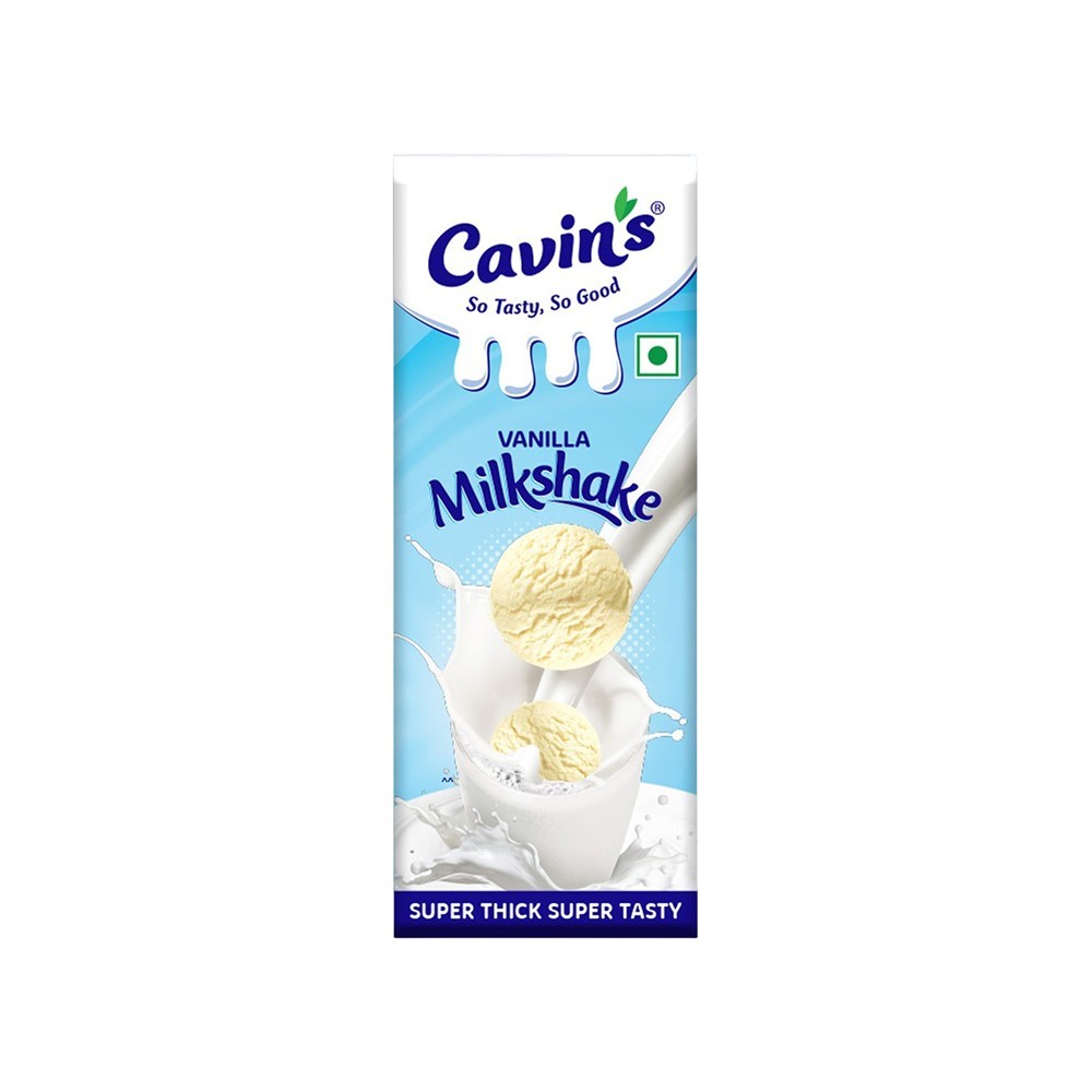 Cavin's Vanilla Thick & Creamy Milkshake