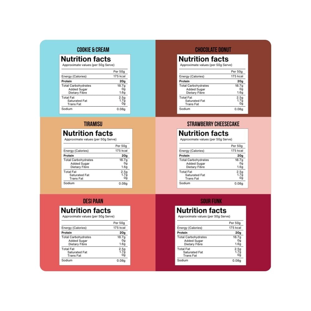 Chase Protein Assorted Protein Bar