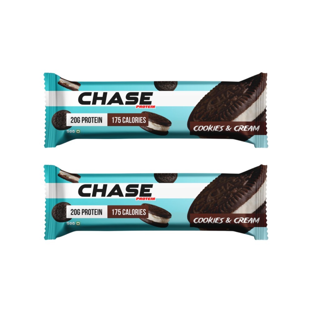 Chase Protein Cookies & Cream Protein Bar