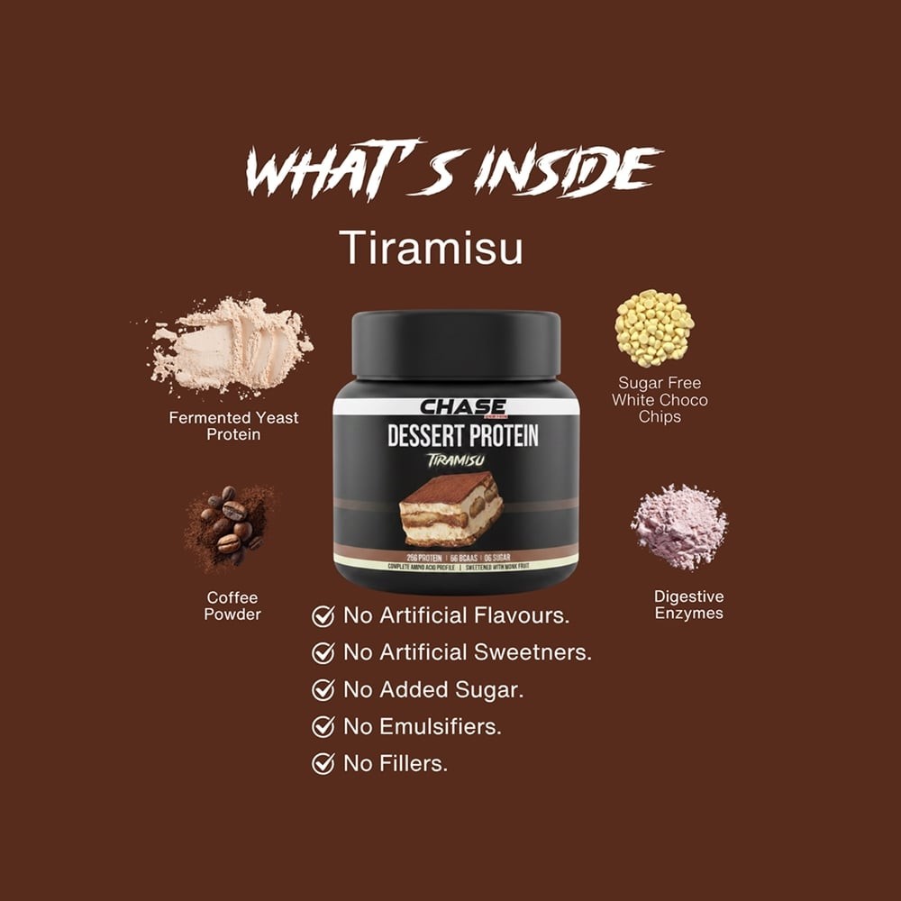 Chase Protein Dessert Yeast Protein (Tiramisu)