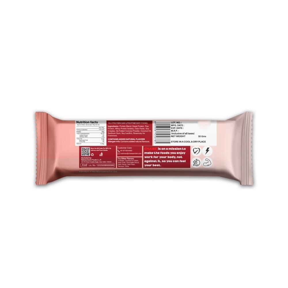 Chase Protein Strawberry Cheesecake Protein Bar