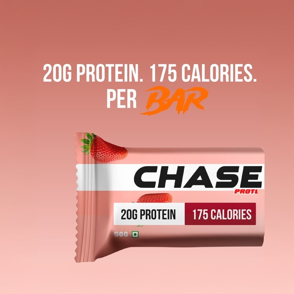 Chase Protein Strawberry Cheesecake Protein Bar