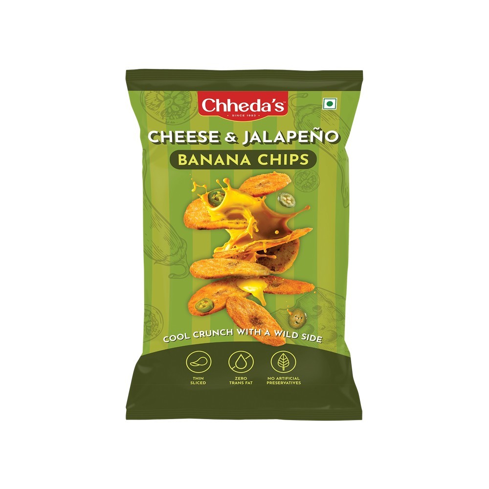 Chheda's Cheese & Jalapeno Banana Chips