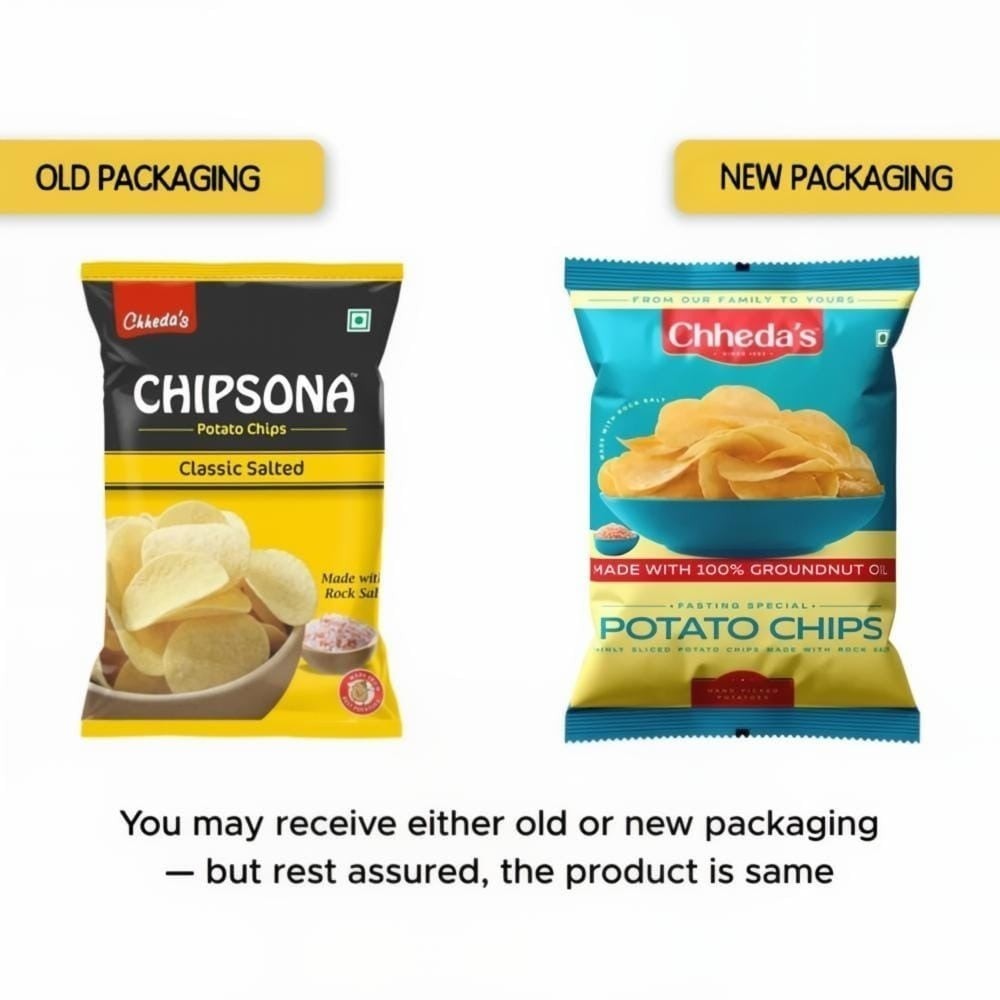 Chheda's Rock Salt Potato Chips