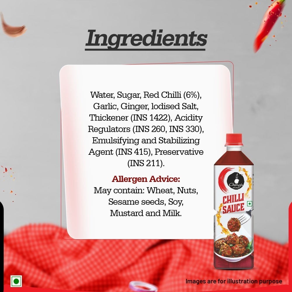 Ching's Secret Chilli Sauce Bold, Fiery & Aromatic