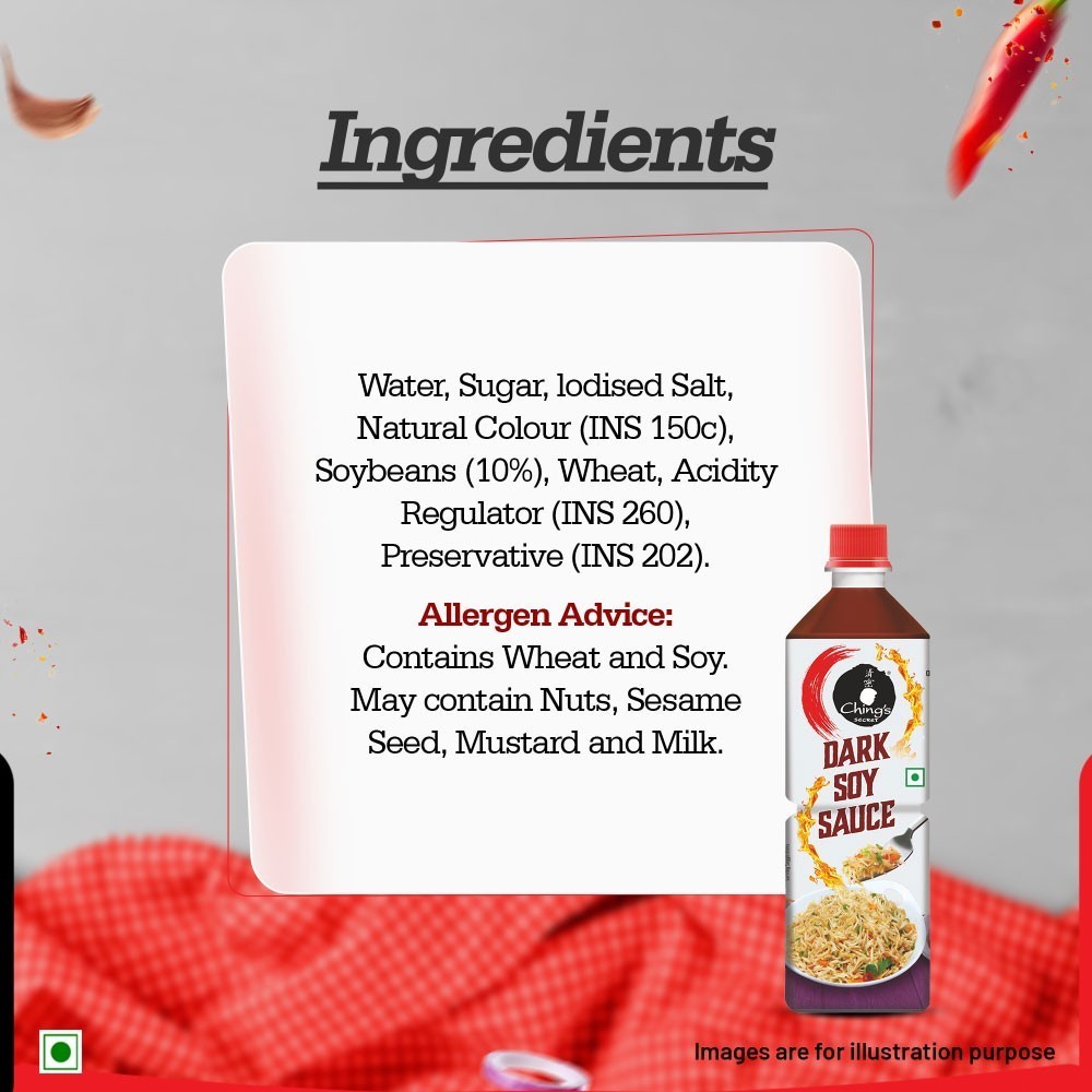 Ching's Secret Dark Soy Sauce Rich, Brown and Zesty