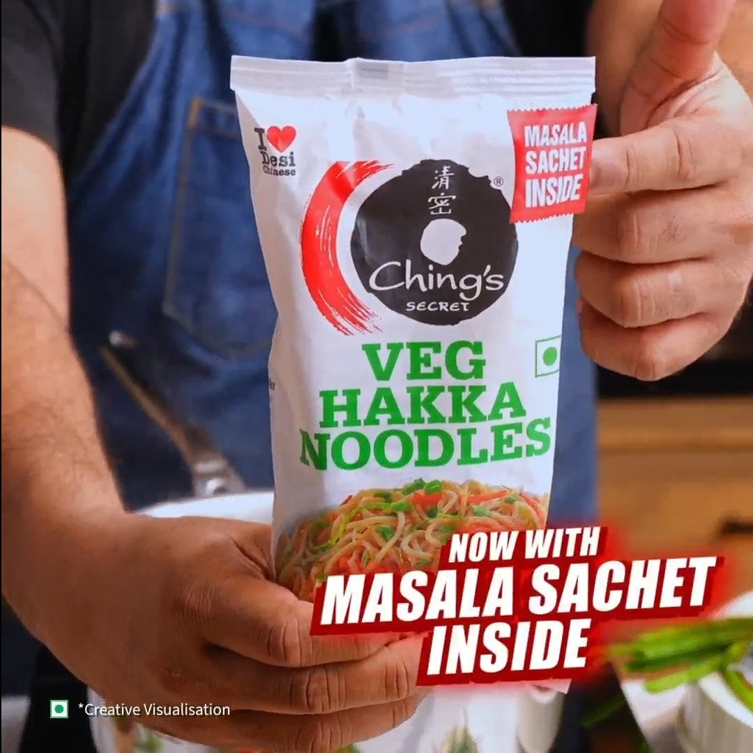 Ching's Secret Hakka Noodles with Masala (Not Fried, Air Dried)