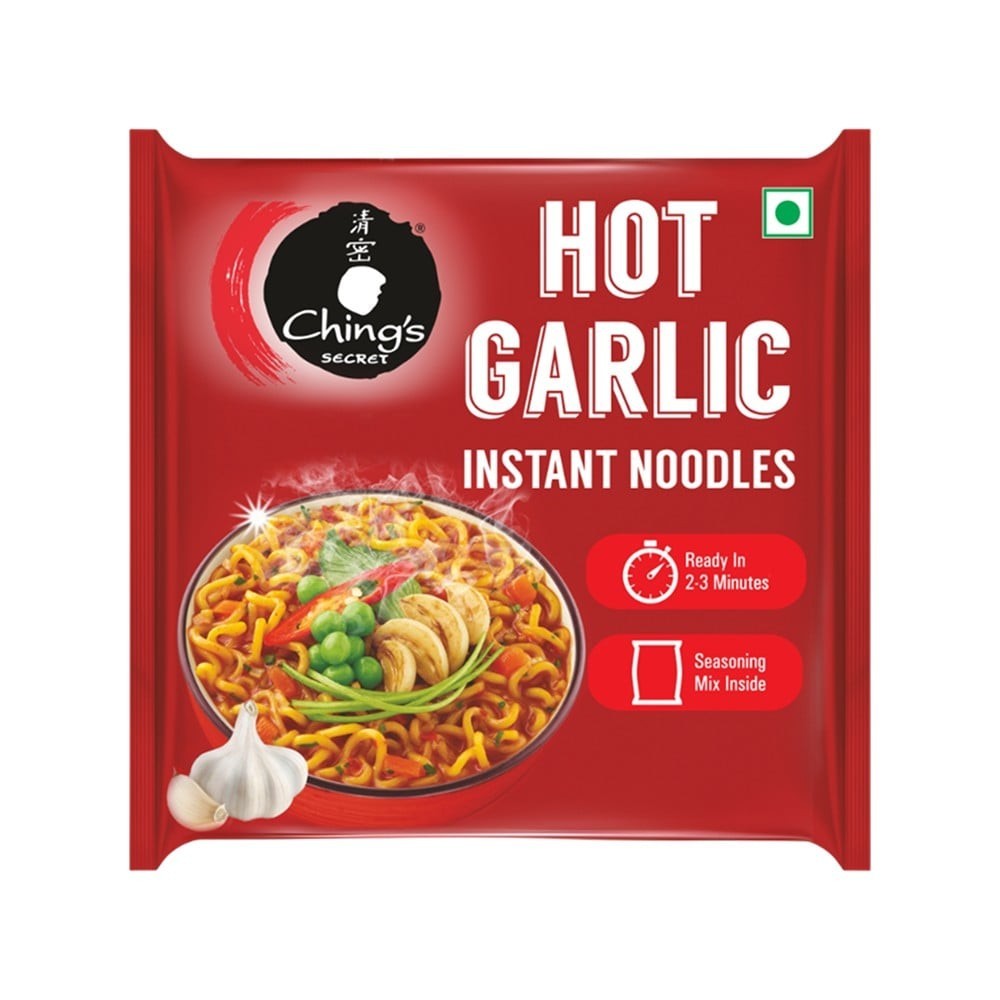 Ching's Secret Hot Garlic Flavoured Instant Noodles