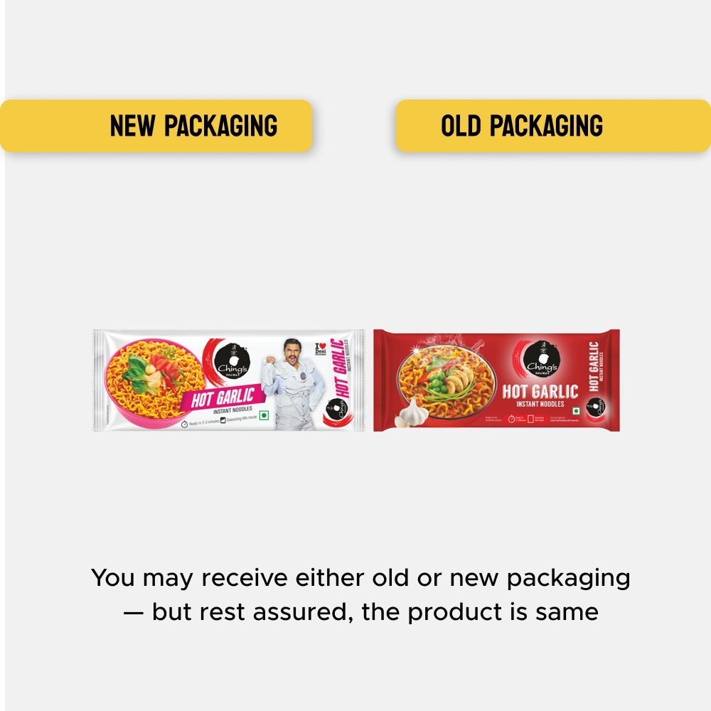 Ching's Secret Hot Garlic Flavoured Instant Noodles