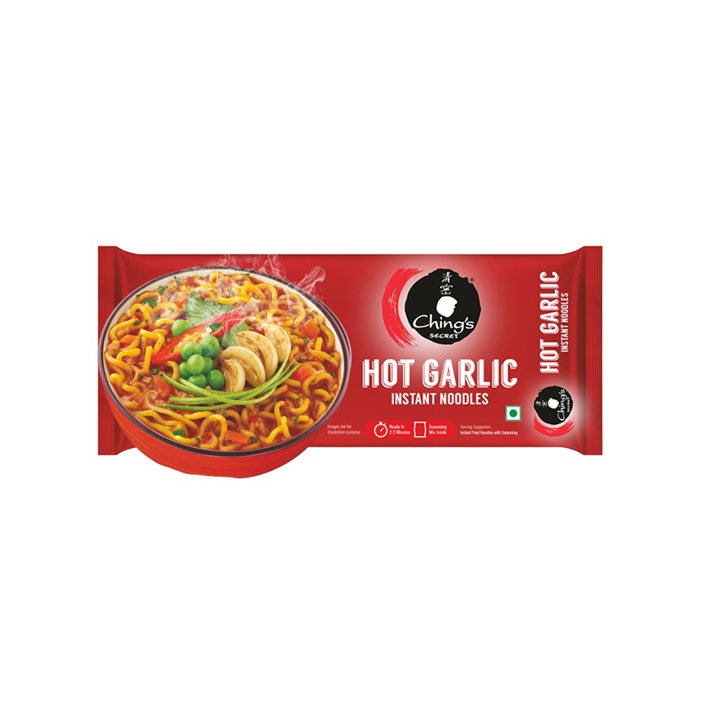 Ching's Secret Hot Garlic Flavoured Instant Noodles
