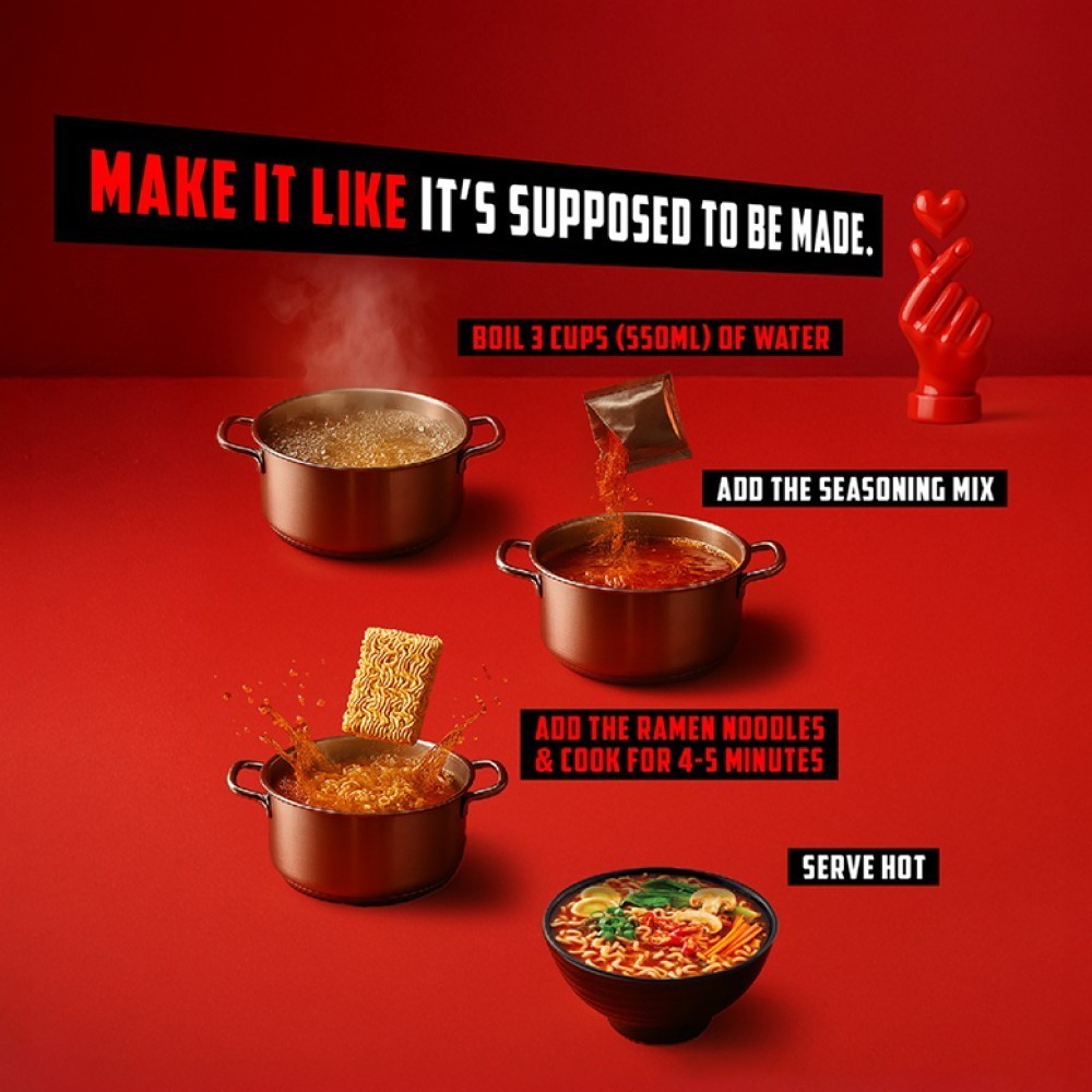 Ching's Secret Hot & Spicy Korean Ramen Soupy Noodles