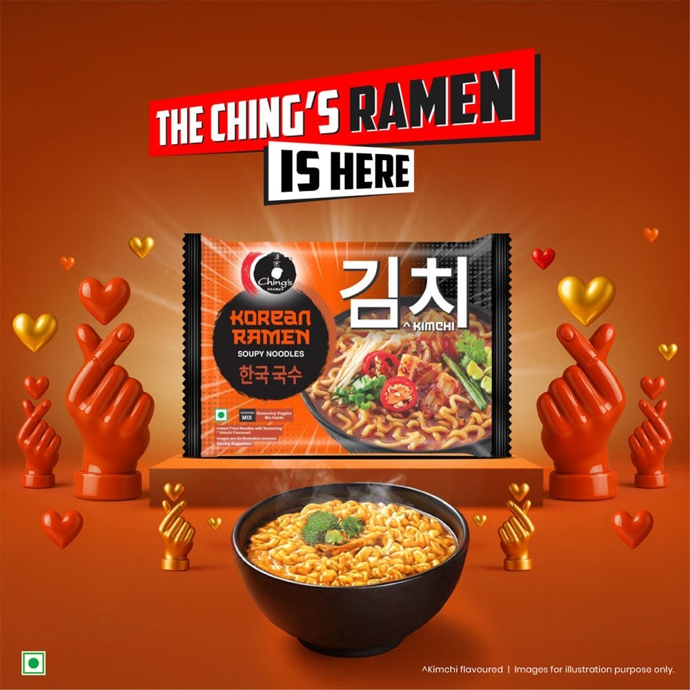 Ching's Secret Kimchi Korean Ramen Soupy Noodles