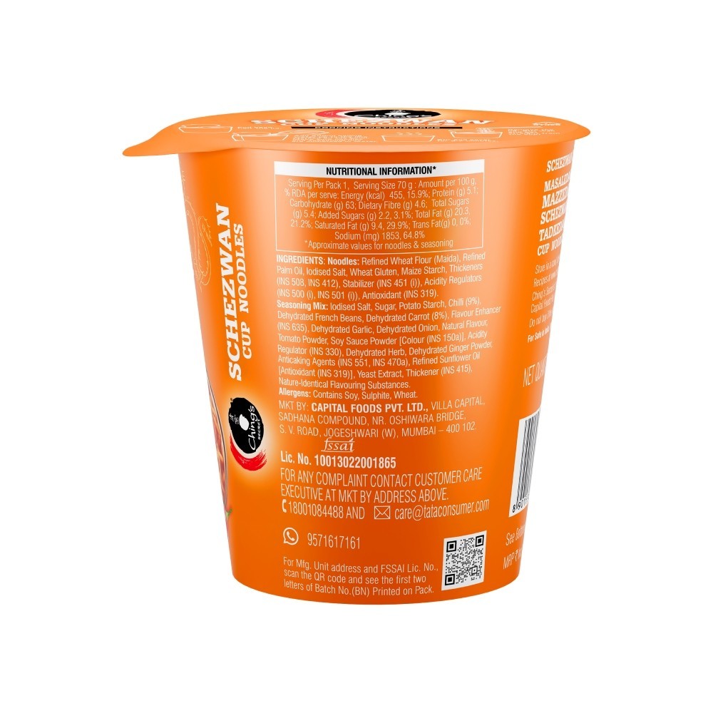 Ching's Secret Schezwan Cup Noodles