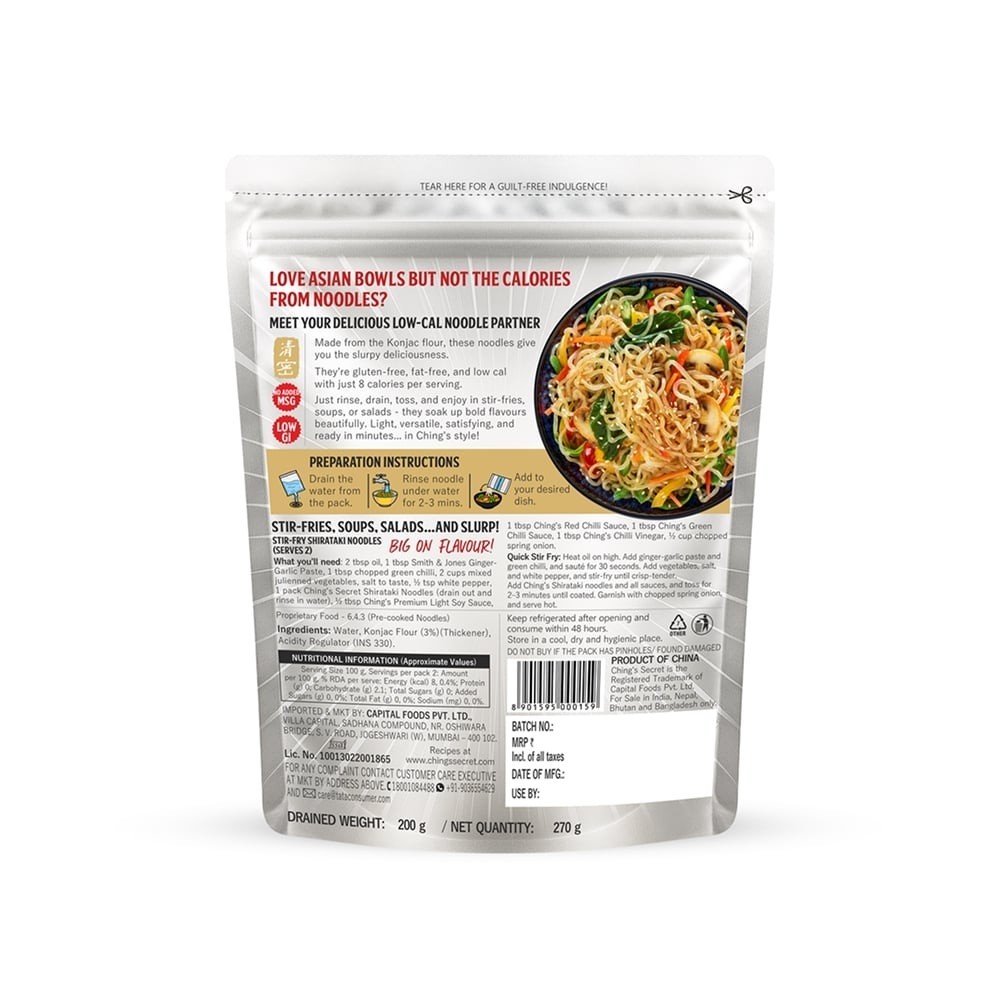Ching's Secret Shirataki Noodles