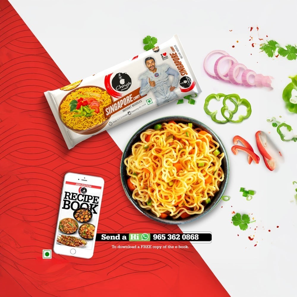 Ching's Secret Singapore Curry Flavoured Instant Noodles