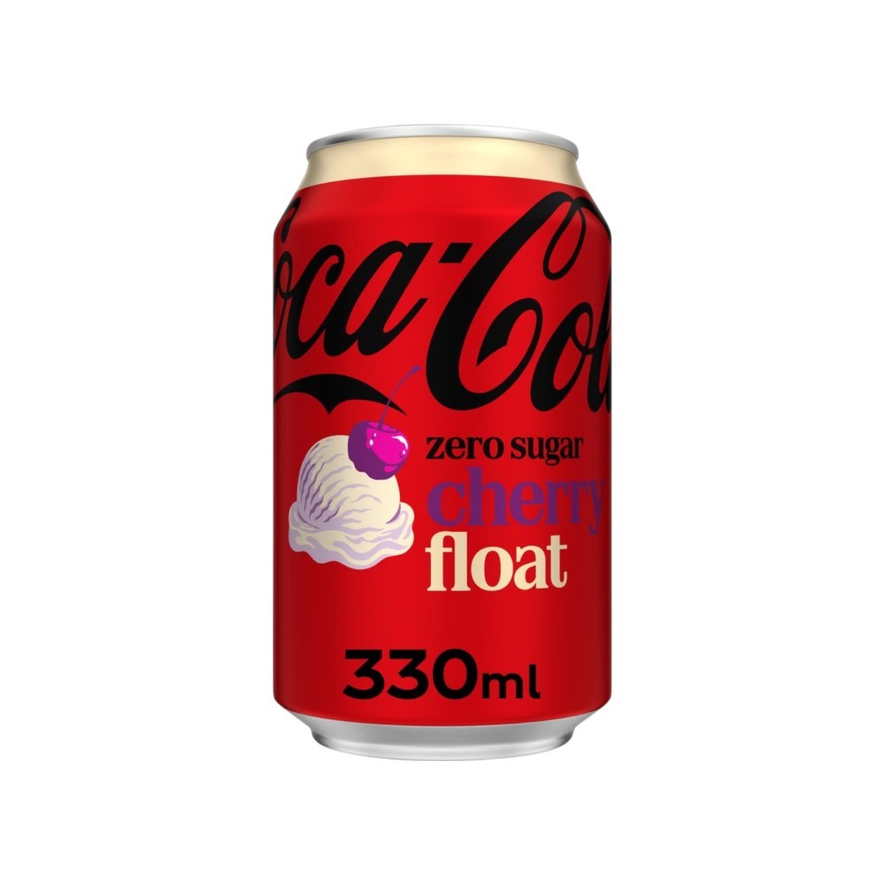 Coca-Cola Cherry Float Zero Cola Soft Drink