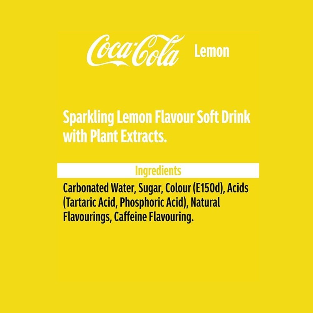 Coca-Cola Lemon Soft Drink