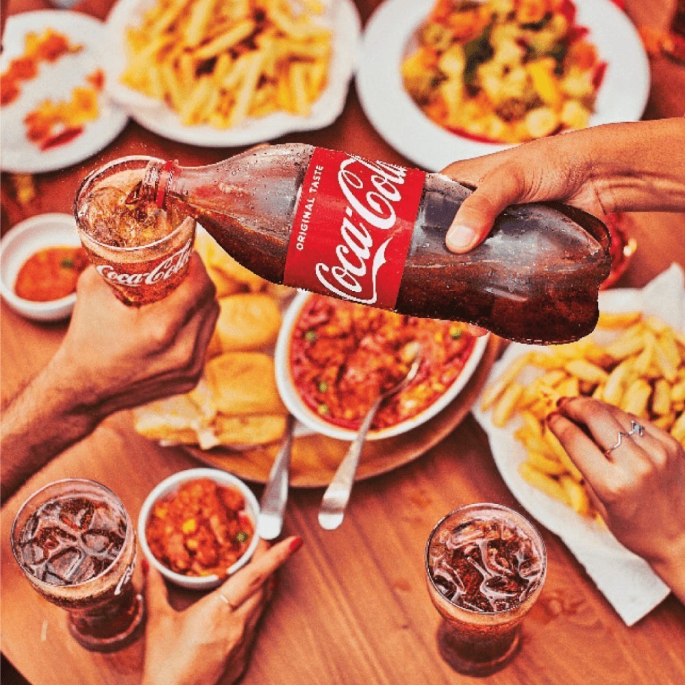 Coca-Cola Soft Drink (750 ml) - Pack of 4