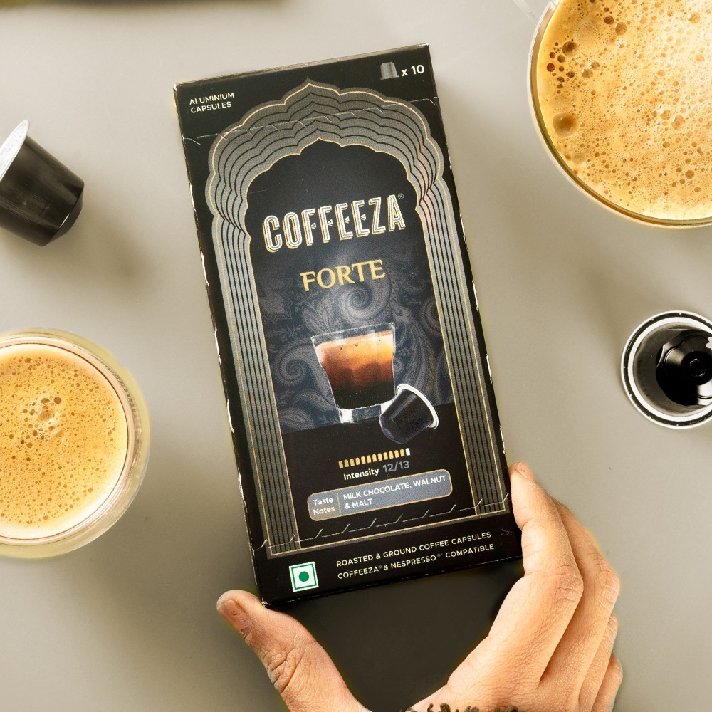 Coffeeza Forte Aluminium Coffee Capsules