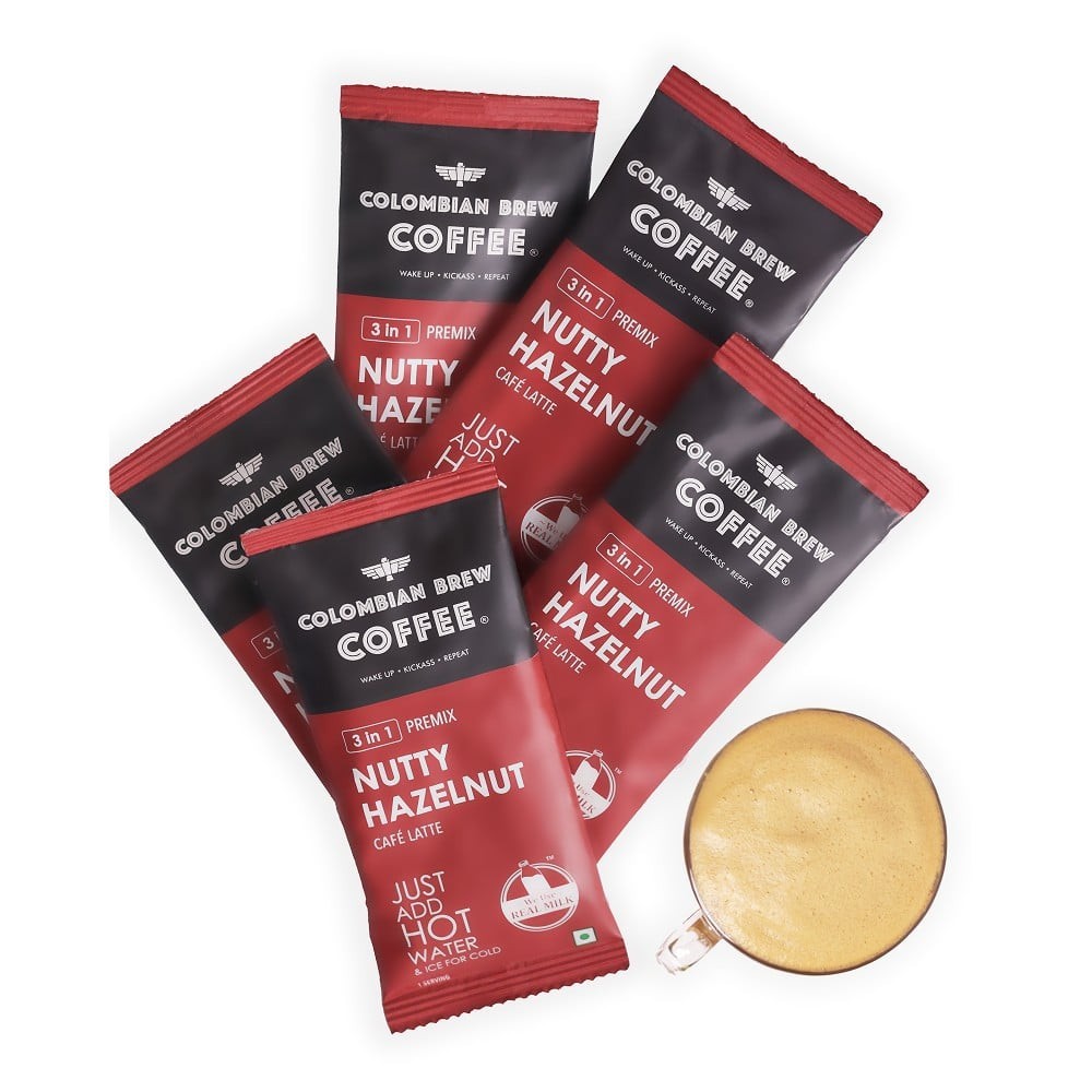 Colombian Brew Coffee Hazelnut Coffee Premix