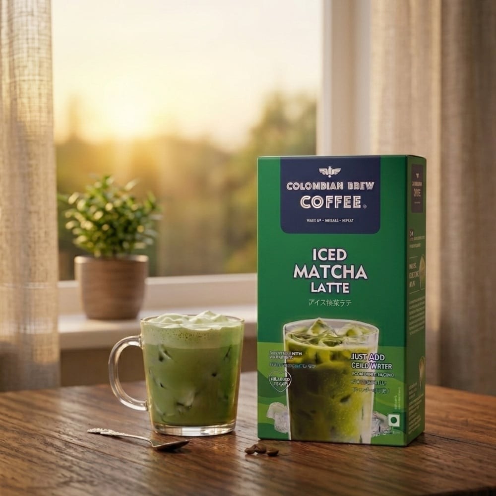 Colombian Brew Coffee Iced Matcha Premix