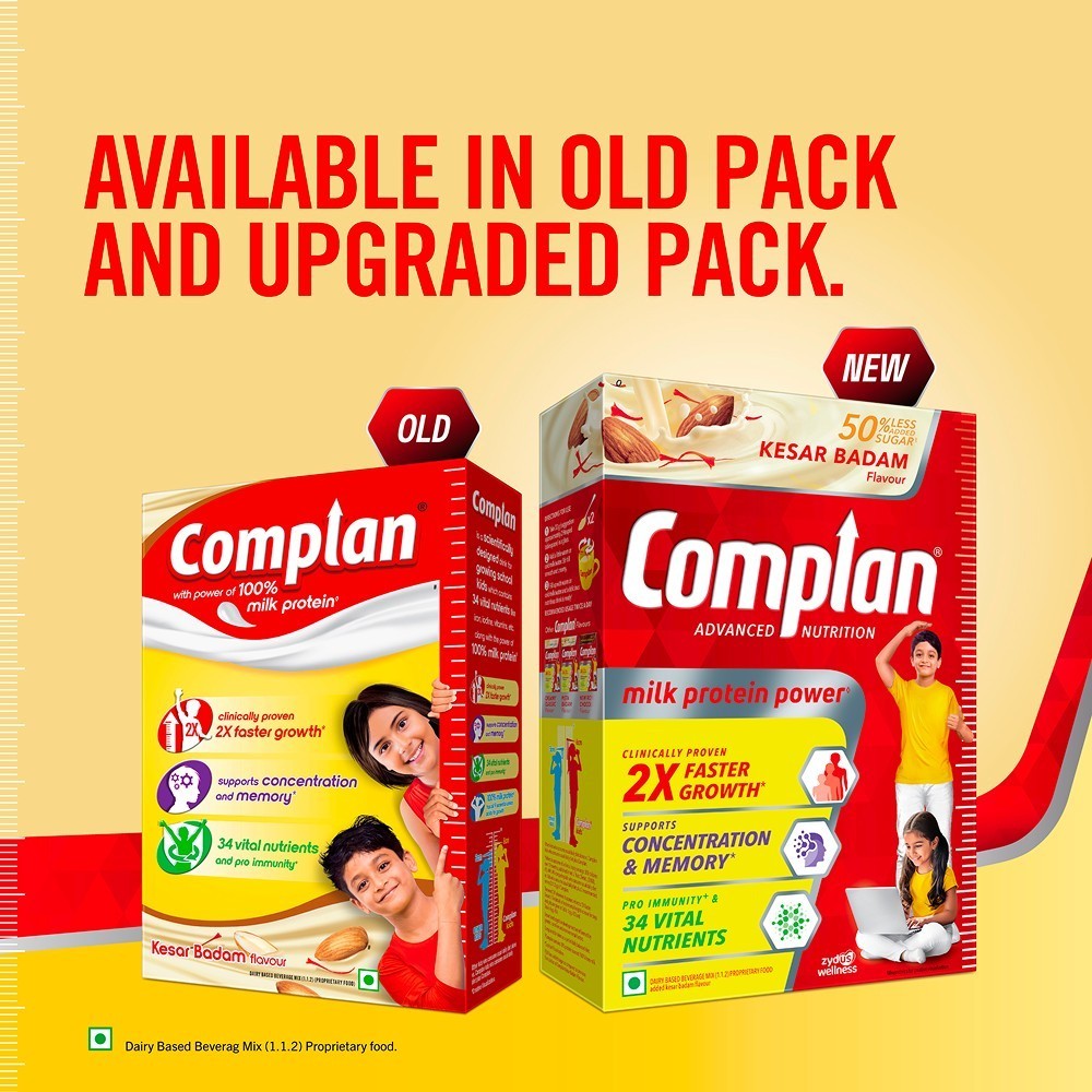 Complan Kesar Badam Kids Nutrition Drink Mix - Kesar Badam