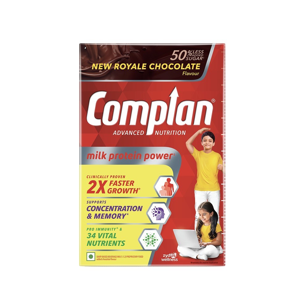 Complan Kids Nutrition Drink Mix (Royal Chocolate, 500 g)