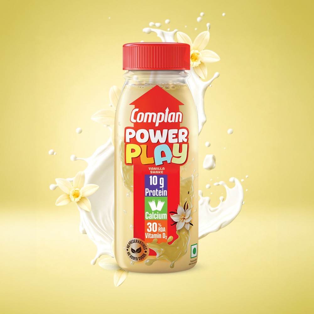 Complan Powerplay Vanilla Protein Milkshake