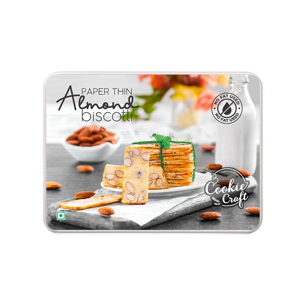 Cookie Craft Paper Thin Almond Biscotti
