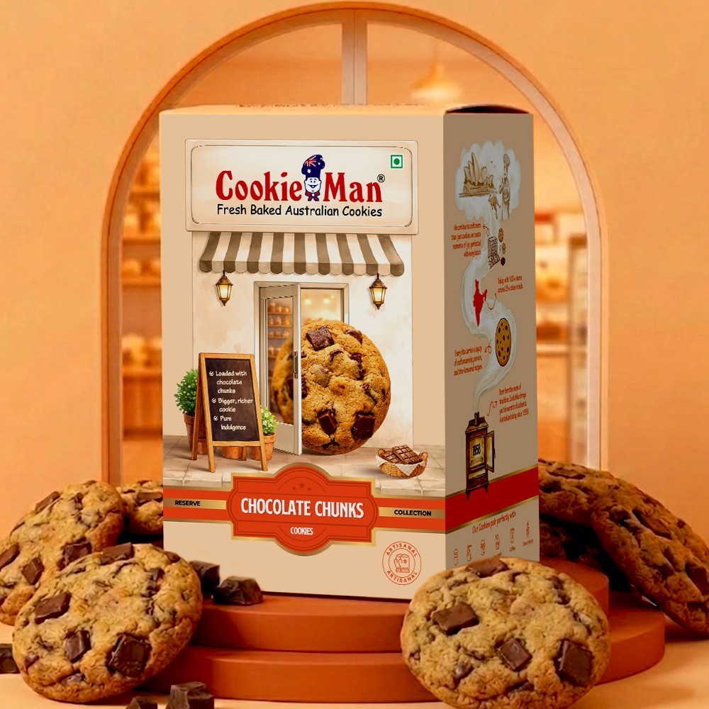 Cookieman Premium Choco Chunk Chocolate Cookies