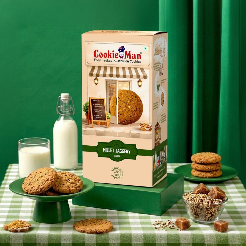 Cookieman Premium Millet Jaggery Cookies