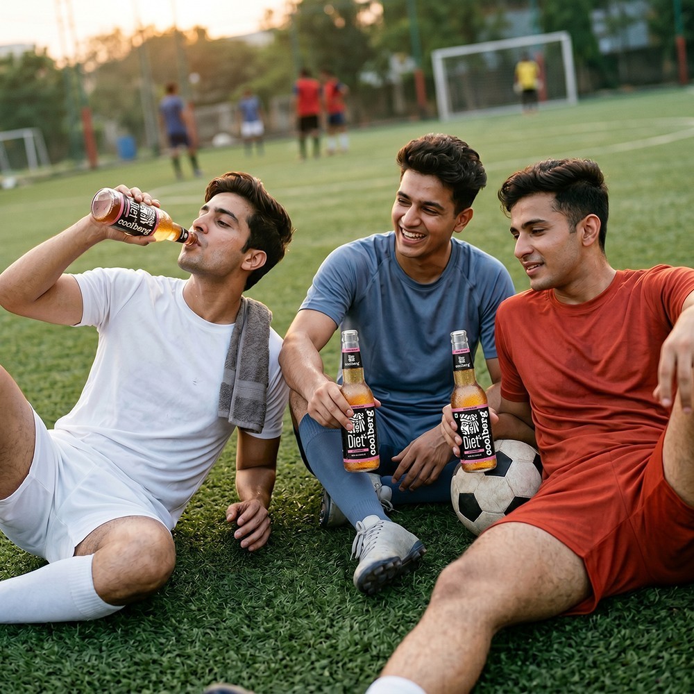 Coolberg Diet Strawberry Non-Alcoholic Beer