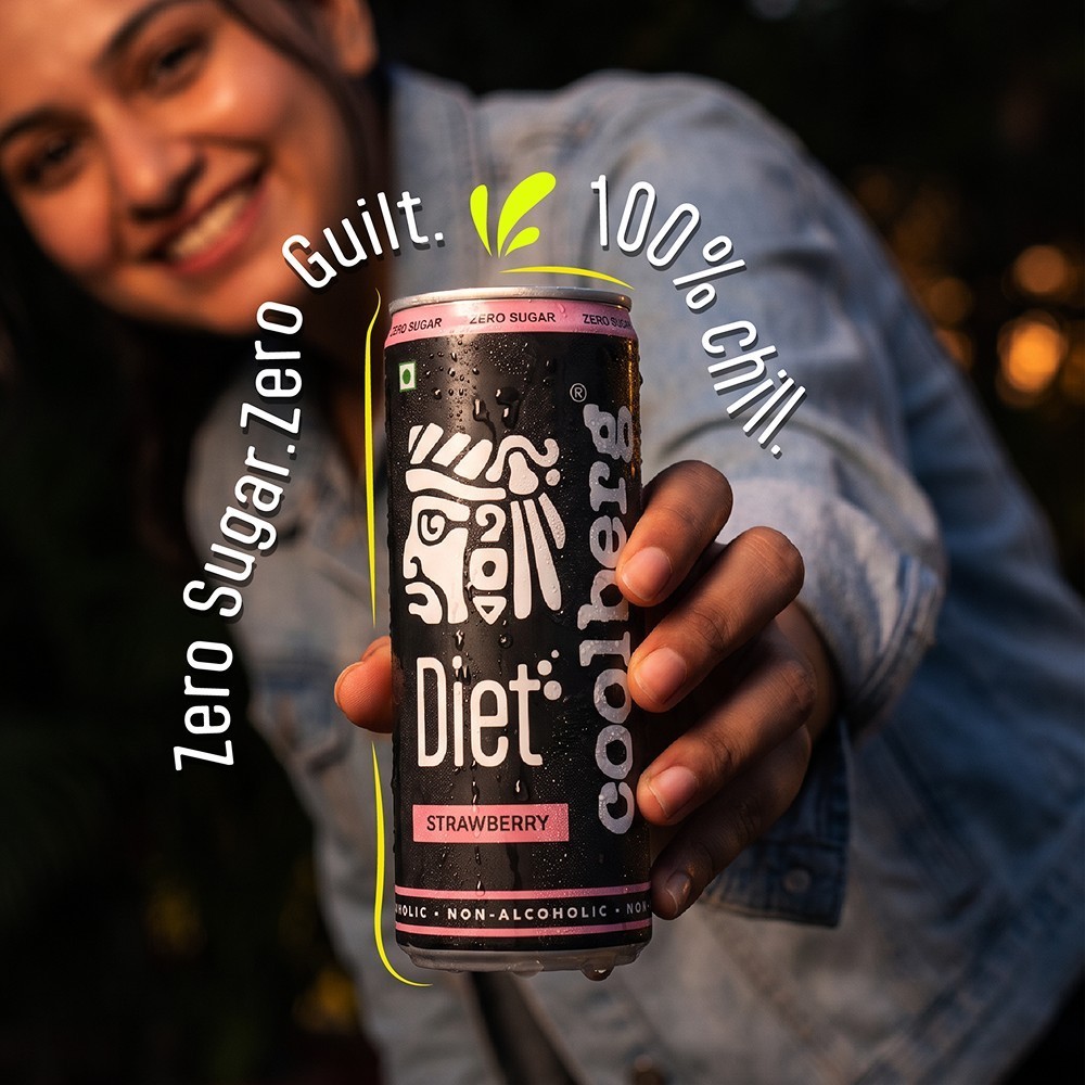 Coolberg Diet Strawberry Non-Alcoholic Beer