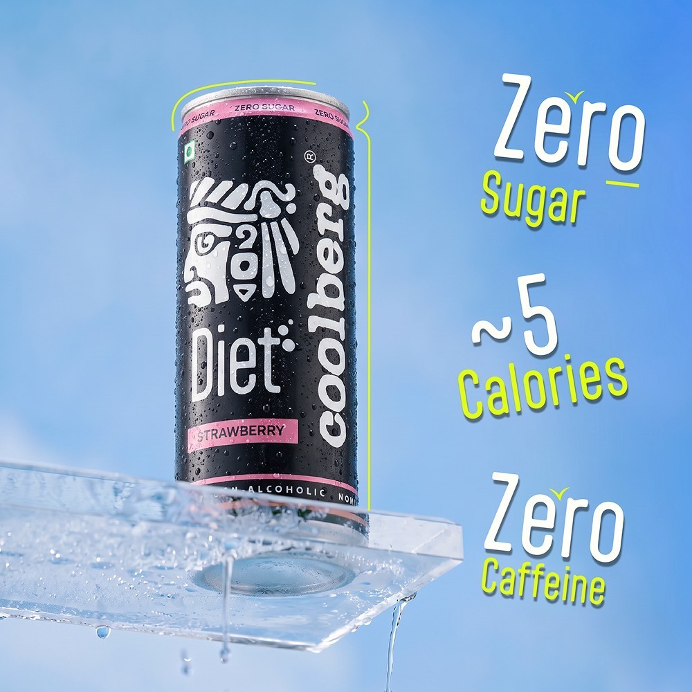 Coolberg Diet Strawberry Non-Alcoholic Beer