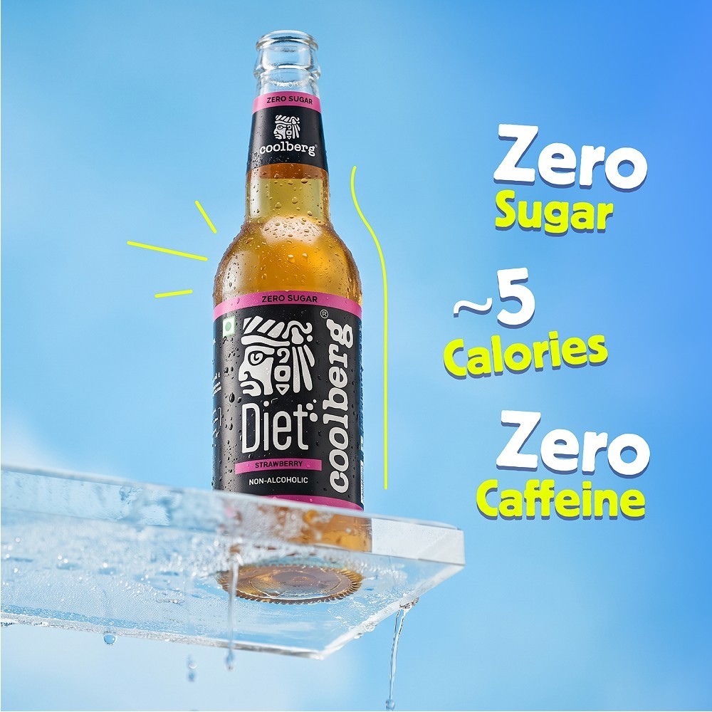 Coolberg Diet Strawberry Non-Alcoholic Beer