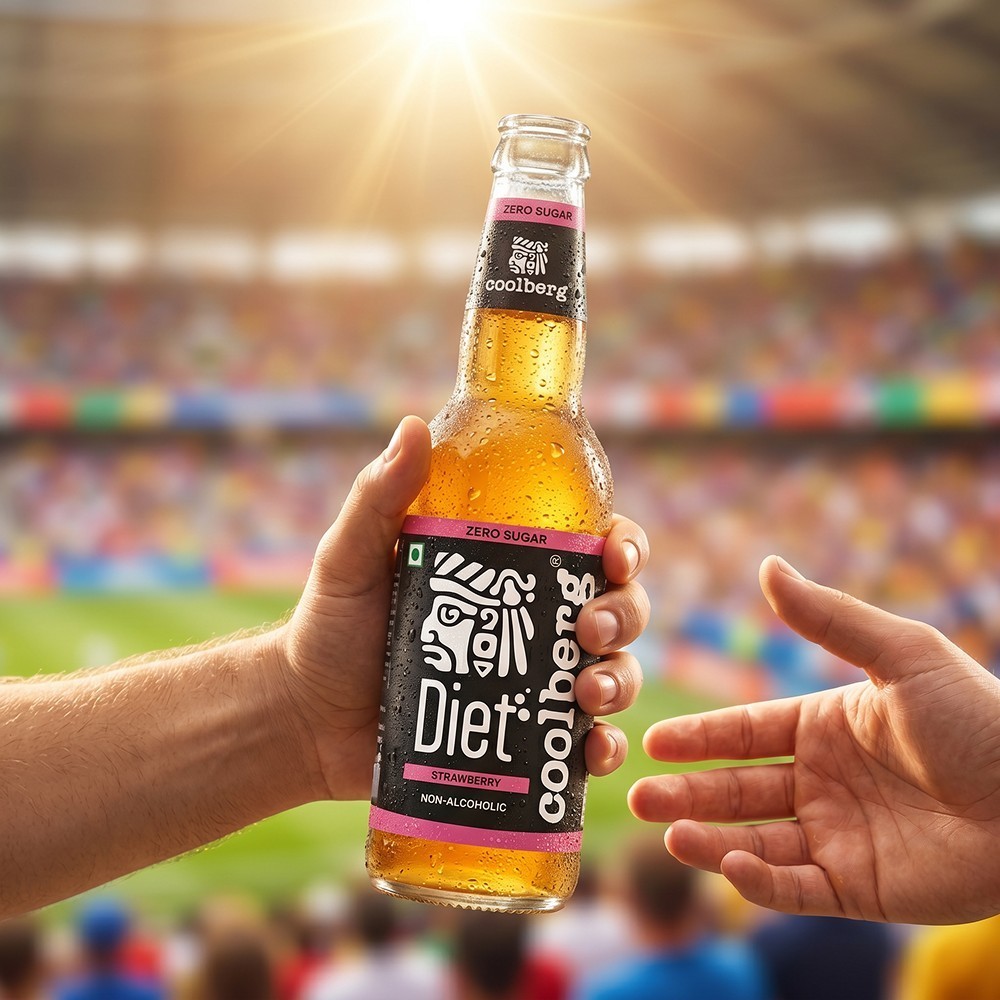 Coolberg Diet Strawberry Non-Alcoholic Beer
